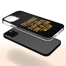 Load image into Gallery viewer, Personalized Clear Phone Case Custom Name Gift for Son-in-Law