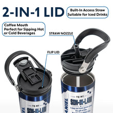 Load image into Gallery viewer, Personalized 30oz Tumbler Gift for Son-in-Law with Handle