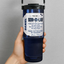 Load image into Gallery viewer, Personalized 30oz Tumbler Gift for Son-in-Law with Handle