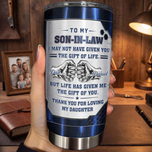 Load image into Gallery viewer, Personalized 20oz Stainless Steel Tumbler Custom Gift for Son-in-Law