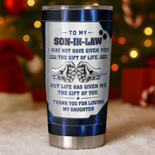 Load image into Gallery viewer, Personalized 20oz Stainless Steel Tumbler Custom Gift for Son-in-Law