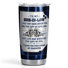 Load image into Gallery viewer, Personalized 20oz Stainless Steel Tumbler Custom Gift for Son-in-Law