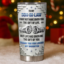 Load image into Gallery viewer, Personalized Stainless Steel Tumbler Custom Gift for Son-in-Law