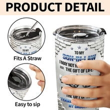 Load image into Gallery viewer, Personalized Stainless Steel Tumbler Custom Gift for Son-in-Law