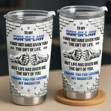 Load image into Gallery viewer, Personalized Stainless Steel Tumbler Custom Gift for Son-in-Law