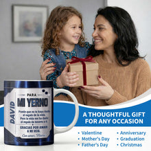 Load image into Gallery viewer, Personalized Metallic Coffee Mug Custom Text Gift for Son-in-Law