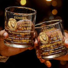 Load image into Gallery viewer, Personalized Custom Whiskey Glass Gift for Son-in-Law