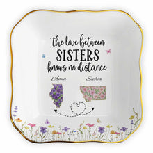 Load image into Gallery viewer, Personalized Lace Jewelry Dish Custom Name Gift for Sister