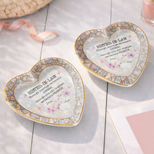 Load image into Gallery viewer, Personalized Heart Jewelry Dish Custom Name Gift for Sister-in-Law