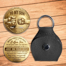 Load image into Gallery viewer, Personalized Pocket Hug Token Custom Message Gift for Son