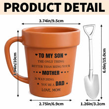 Load image into Gallery viewer, Personalized Ceramic Mug Gift for Son Love You Mom