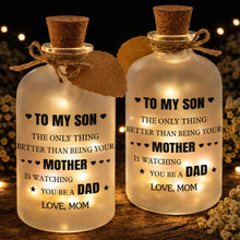 Load image into Gallery viewer, Personalized Short Bottle Light Custom Gift for Son