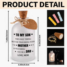 Load image into Gallery viewer, Personalized Short Bottle Light Custom Gift for Son