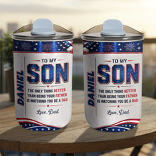 Load image into Gallery viewer, Personalized 10oz Tumbler Custom Name Patriotic Gift for Son