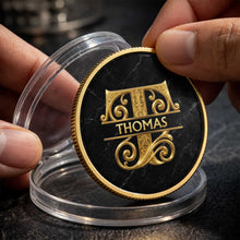 Load image into Gallery viewer, Personalized Commemorative Coin Custom Keepsake Gift for Son