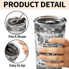 Load image into Gallery viewer, Personalized 20oz Stainless Steel Tumbler Gift for Son - Father's Day