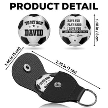 Load image into Gallery viewer, Personalized Custom Pocket Hug Token for Son with Message