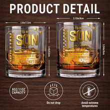 Load image into Gallery viewer, Personalized Whiskey Glass Custom Name Gift for Dad