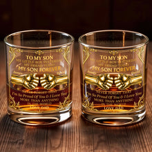 Load image into Gallery viewer, Personalized Custom Whiskey Glass Fist Bump Gift for Son