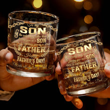 Load image into Gallery viewer, Personalized Custom Whiskey Glass Gift for Son | Dad & Family