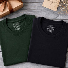 Load image into Gallery viewer, Personalized Cotton T-Shirt Custom Inside Neck Print for Son