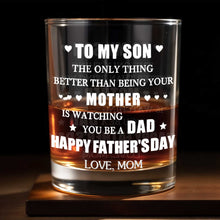 Load image into Gallery viewer, Personalized Custom Whiskey Glass Gift for Son, Father's Day