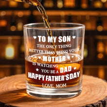 Load image into Gallery viewer, Personalized Custom Whiskey Glass Gift for Son, Father's Day