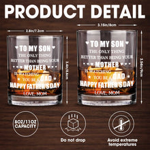 Load image into Gallery viewer, Personalized Custom Whiskey Glass Gift for Son, Father's Day
