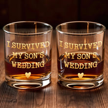 Load image into Gallery viewer, Personalized Custom Whiskey Glass Gift for Son Wedding Day