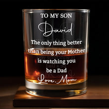 Load image into Gallery viewer, Personalized Custom Whiskey Glass Gift for Dad | Father's Day