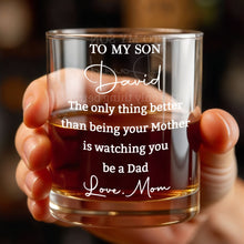 Load image into Gallery viewer, Personalized Custom Whiskey Glass Gift for Dad | Father's Day