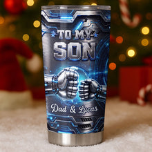 Load image into Gallery viewer, Personalized 20oz Stainless Steel Tumbler Custom Gift for Son