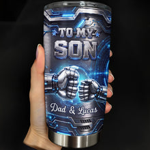 Load image into Gallery viewer, Personalized 20oz Stainless Steel Tumbler Custom Gift for Son