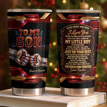 Load image into Gallery viewer, Personalized 20oz Stainless Steel Tumbler Gift for Son