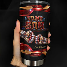 Load image into Gallery viewer, Personalized 20oz Stainless Steel Tumbler Gift for Son