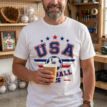 Load image into Gallery viewer, Personalized Soccer Ball Custom Jersey T-Shirt Gift for Him