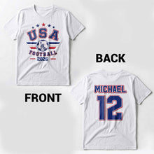 Load image into Gallery viewer, Personalized Soccer Ball Custom Jersey T-Shirt Gift for Him