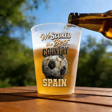 Load image into Gallery viewer, Personalized Frosted Cups Custom Name Gift for Soccer Lovers