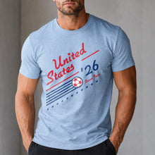 Load image into Gallery viewer, Personalized US Soccer Team T-Shirt Custom Sports Apparel Gift