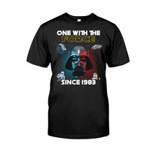 Load image into Gallery viewer, Personalized The Force T-shirt and Hoodie Custom Name Gift
