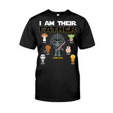 Load image into Gallery viewer, Personalized I Am Their Father T-Shirt & Hoodie Gift for Dad, Custom Name, Father's Day