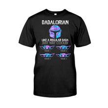 Load image into Gallery viewer, Personalized Dadalorian T-shirt & Hoodie Gift for Dad