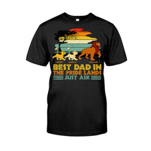 Load image into Gallery viewer, Personalized Best Dad T-Shirt & Hoodie for Father's Day Gift