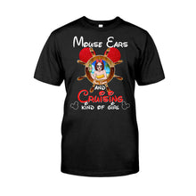 Load image into Gallery viewer, Personalized Mouse Ears Cruising T-shirt & Hoodie Gift for Her