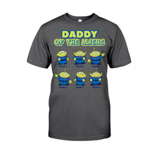 Load image into Gallery viewer, Personalized Daddy Of The Aliens T-Shirt & Hoodie Gift for Dad