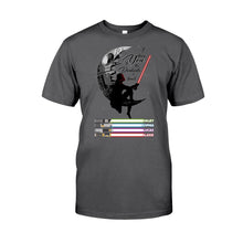Load image into Gallery viewer, Personalized Father's Day T-shirt & Hoodie I Love You to the Darkside Gift