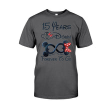 Load image into Gallery viewer, Personalized Forever To Go Mouse T-shirt & Hoodie Gift for Couples
