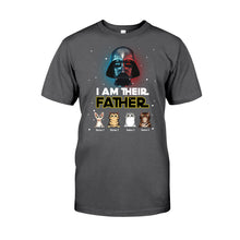 Load image into Gallery viewer, Personalized Cat T-shirt & Hoodie Gift for Dad | I Am Their Father