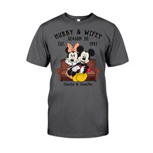 Load image into Gallery viewer, Personalized Couple Mouse T-shirt & Hoodie Gift for Anniversaries