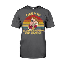 Load image into Gallery viewer, Personalized Grumpa T-shirt and Hoodie Gift for Dad